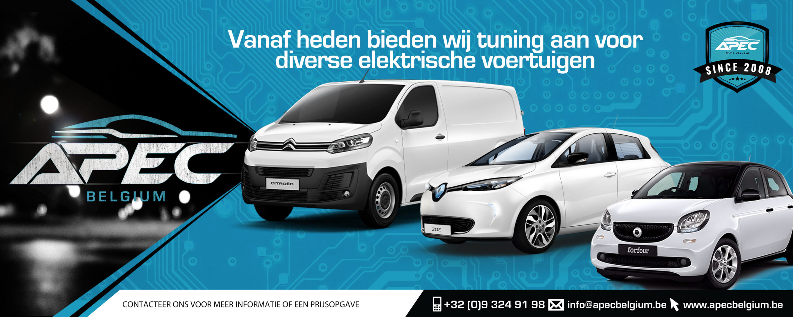 Tuning beschikbaar voor diverse EV voertuigen