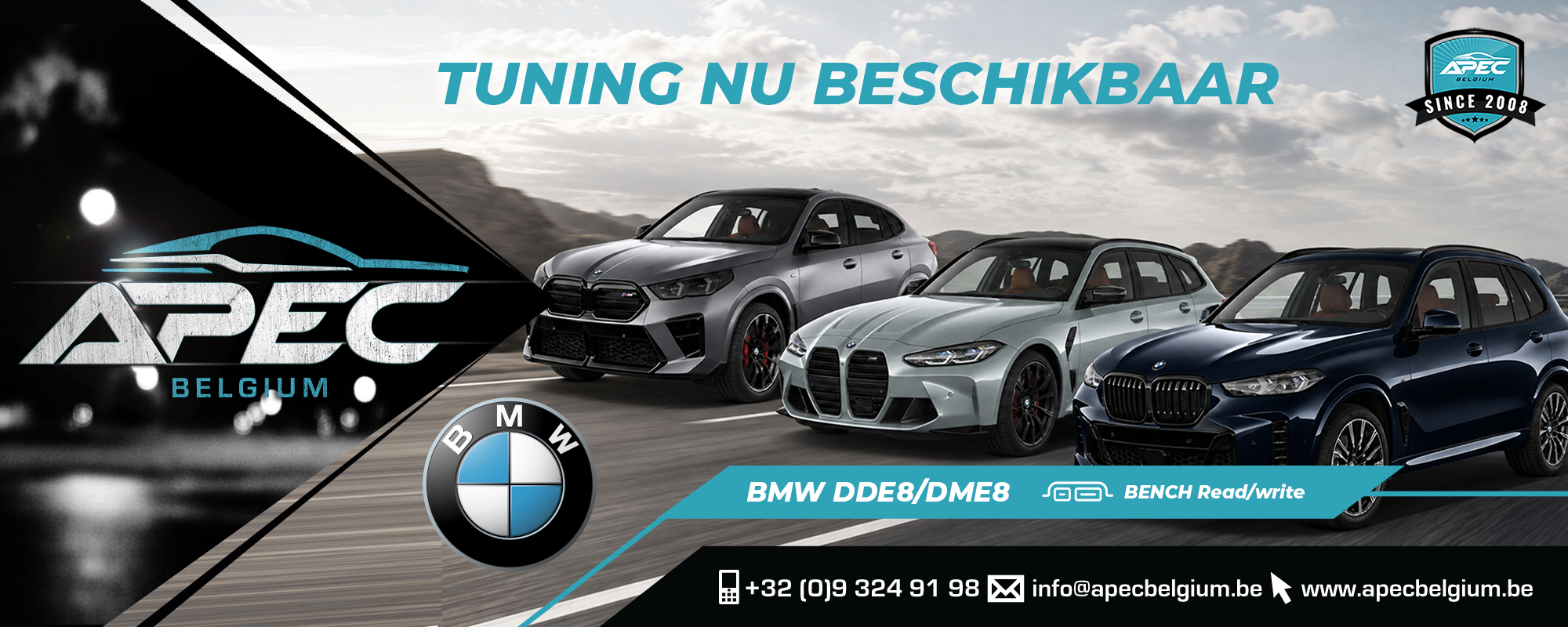 APEC breidt mogelijkheden uit: BMW DDE8/DME8 nu rechtstreeks te programmeren
